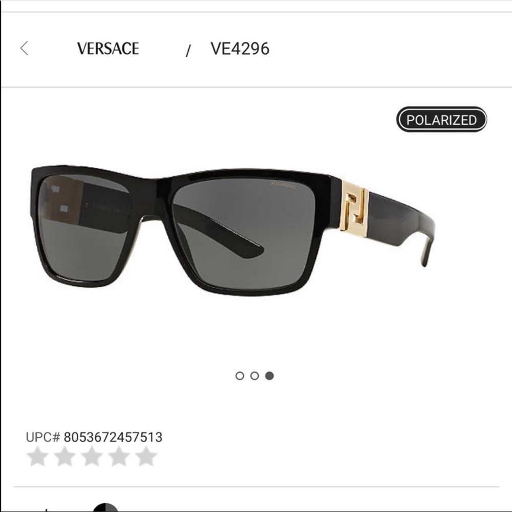 Authentic Versace men’s sunglasses